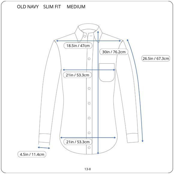 Old Navy Slim Fit Shirt Chambray Blue Floral Long Sleeve M Medium - Picture 3 of 12